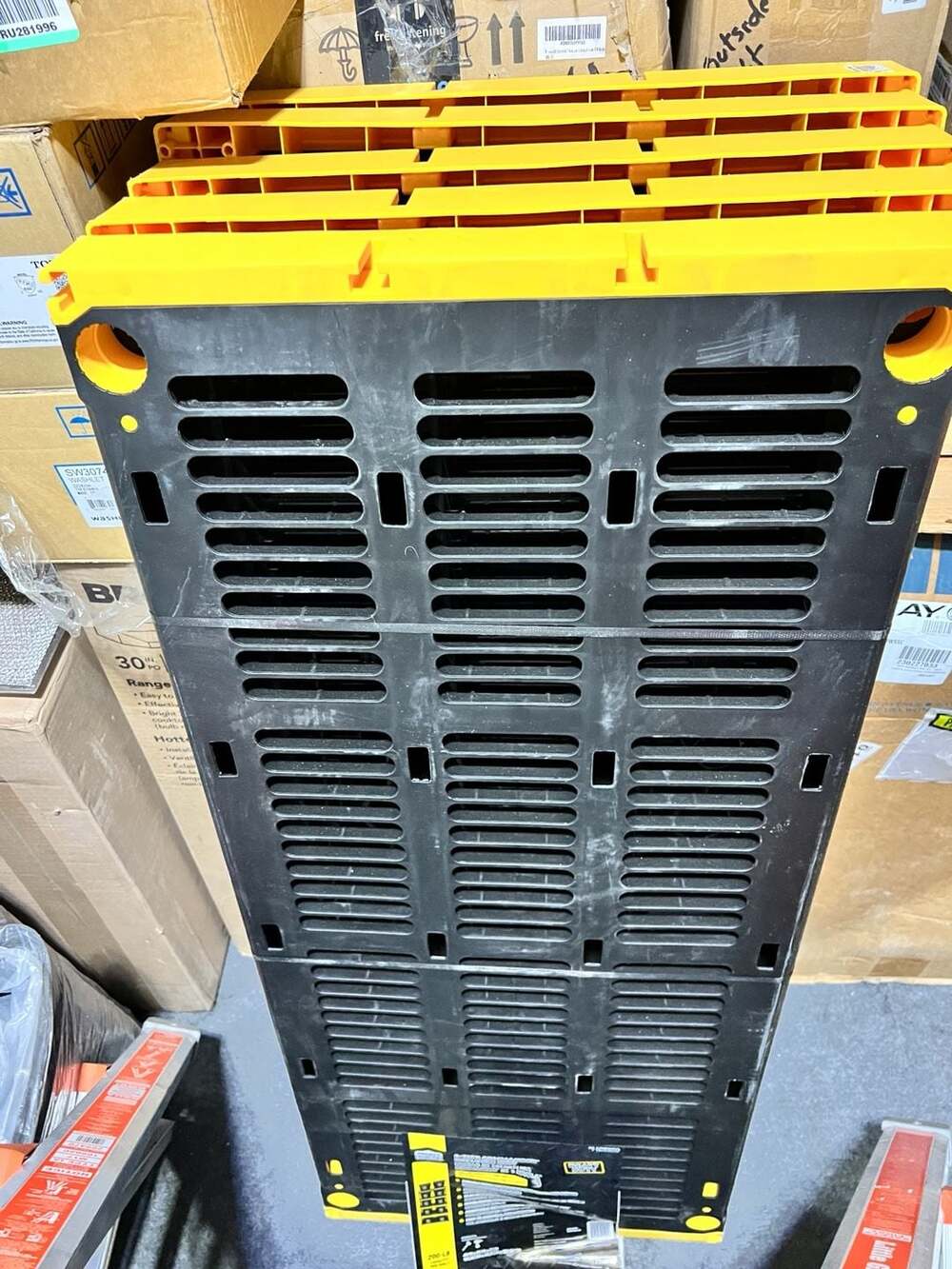 Project Source 5-Tier Commander Heavy-Duty Resin Shelving Unit